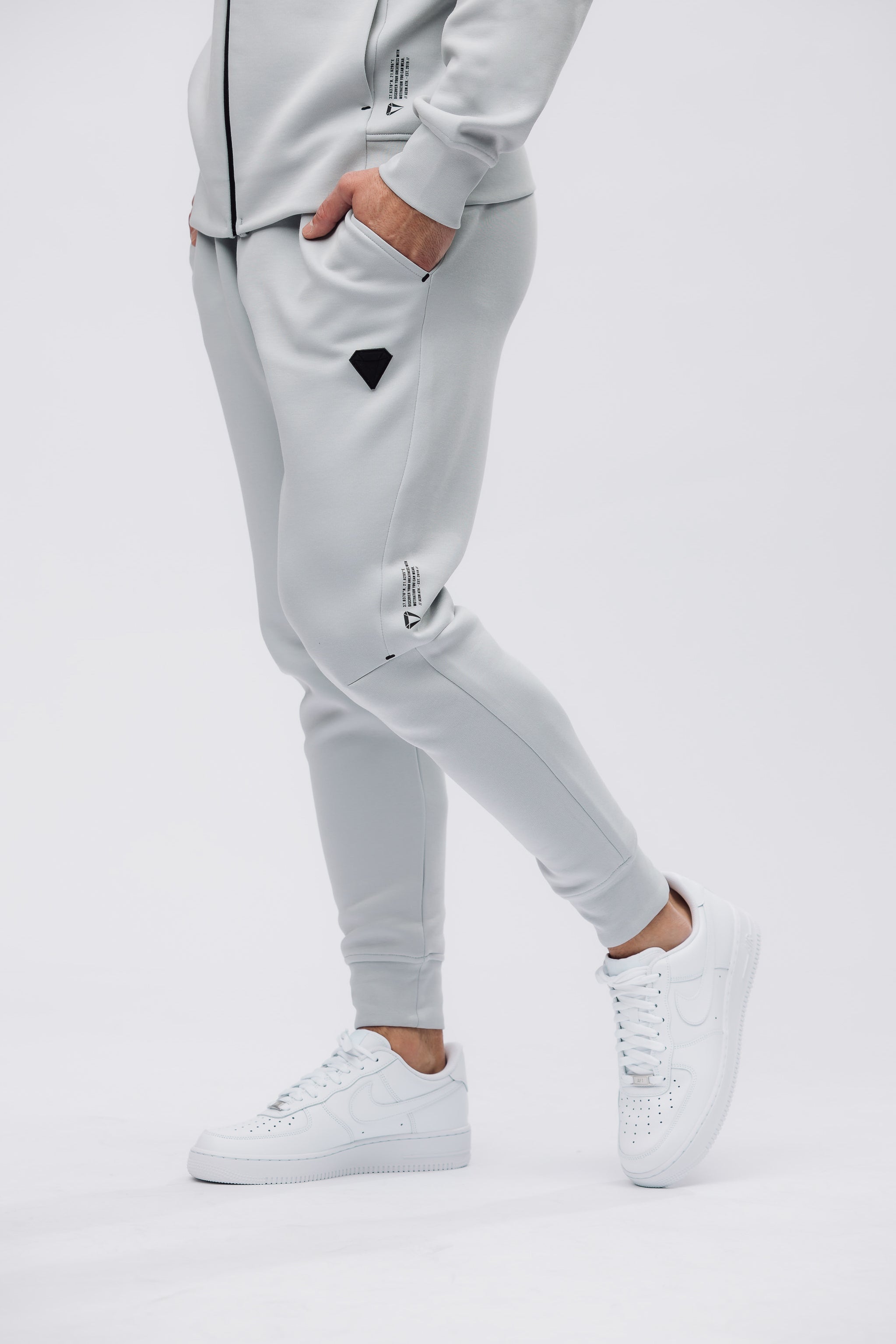 TECHFIT PÁNSKÁ TEPLÁKOVÁ SOUPRAVA - WOLF GREY (2-KUSY)