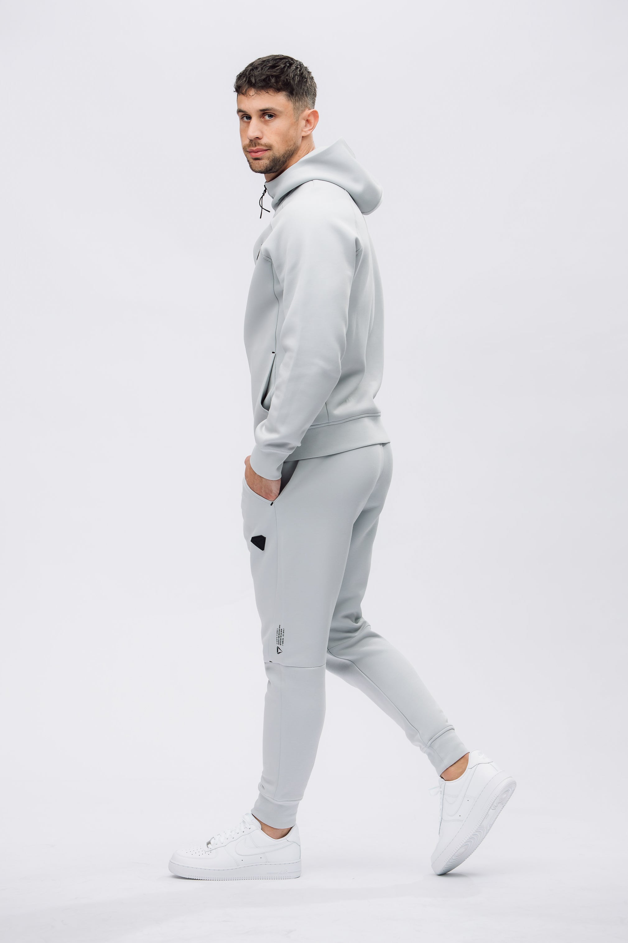 TECHFIT PÁNSKÁ TEPLÁKOVÁ SOUPRAVA - WOLF GREY (2-KUSY)