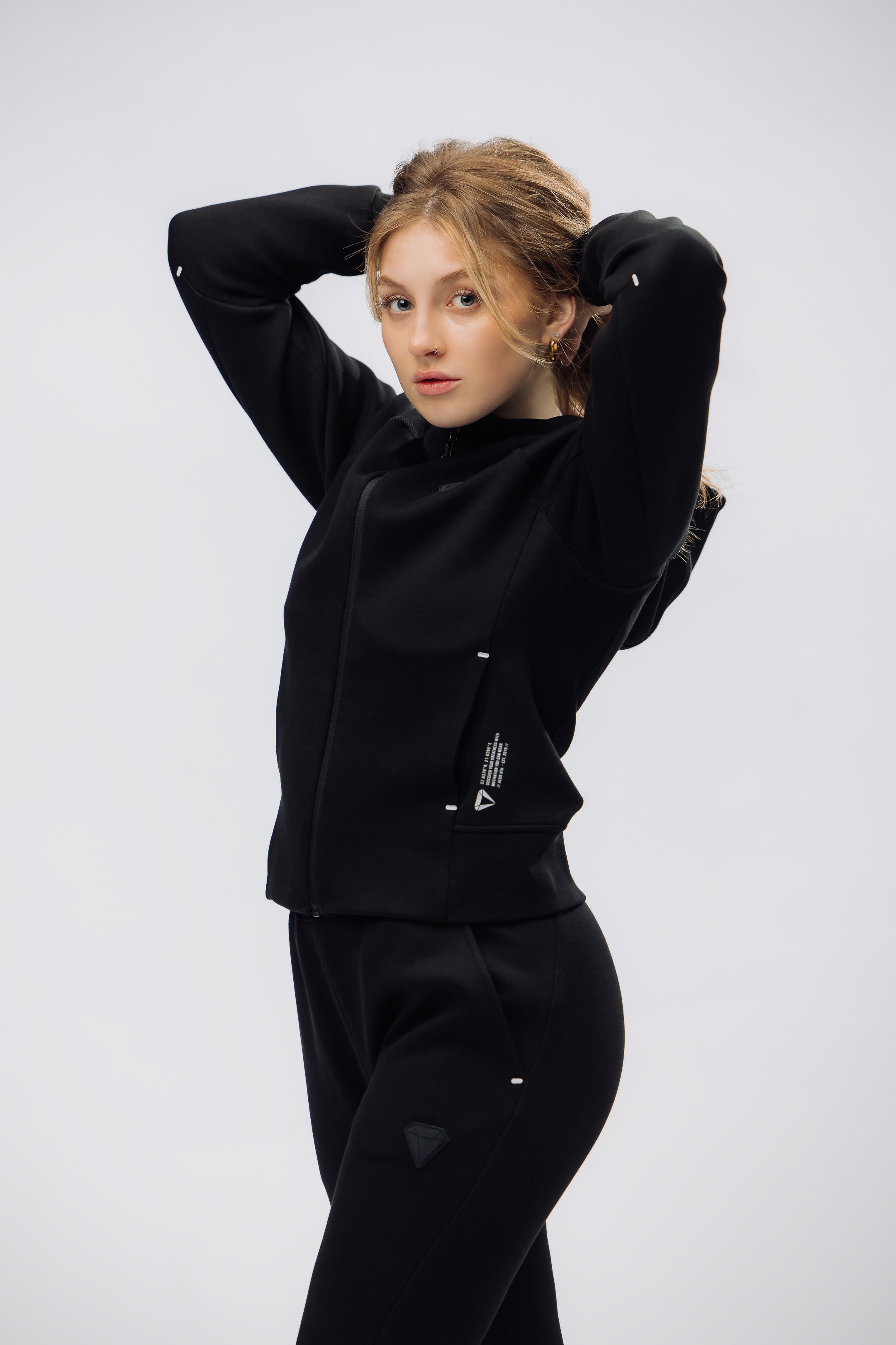 TECHFIT DÁMSKÁ TEPLÁKOVÁ SOUPRAVA - BLACK (2-KUSY)