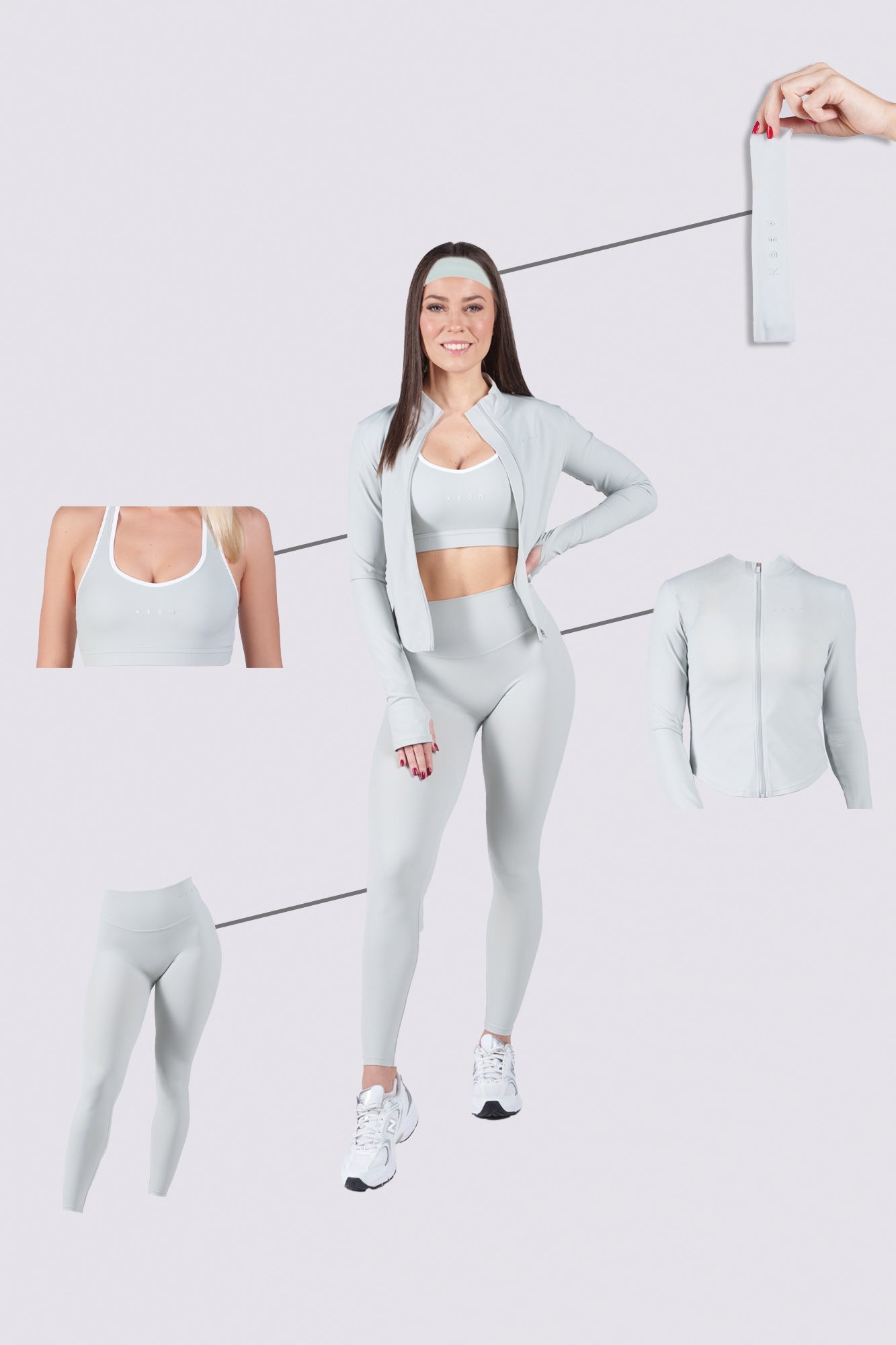 SECOND SKIN BALÍČEK - DOVE GREY (5-KUSŮ)