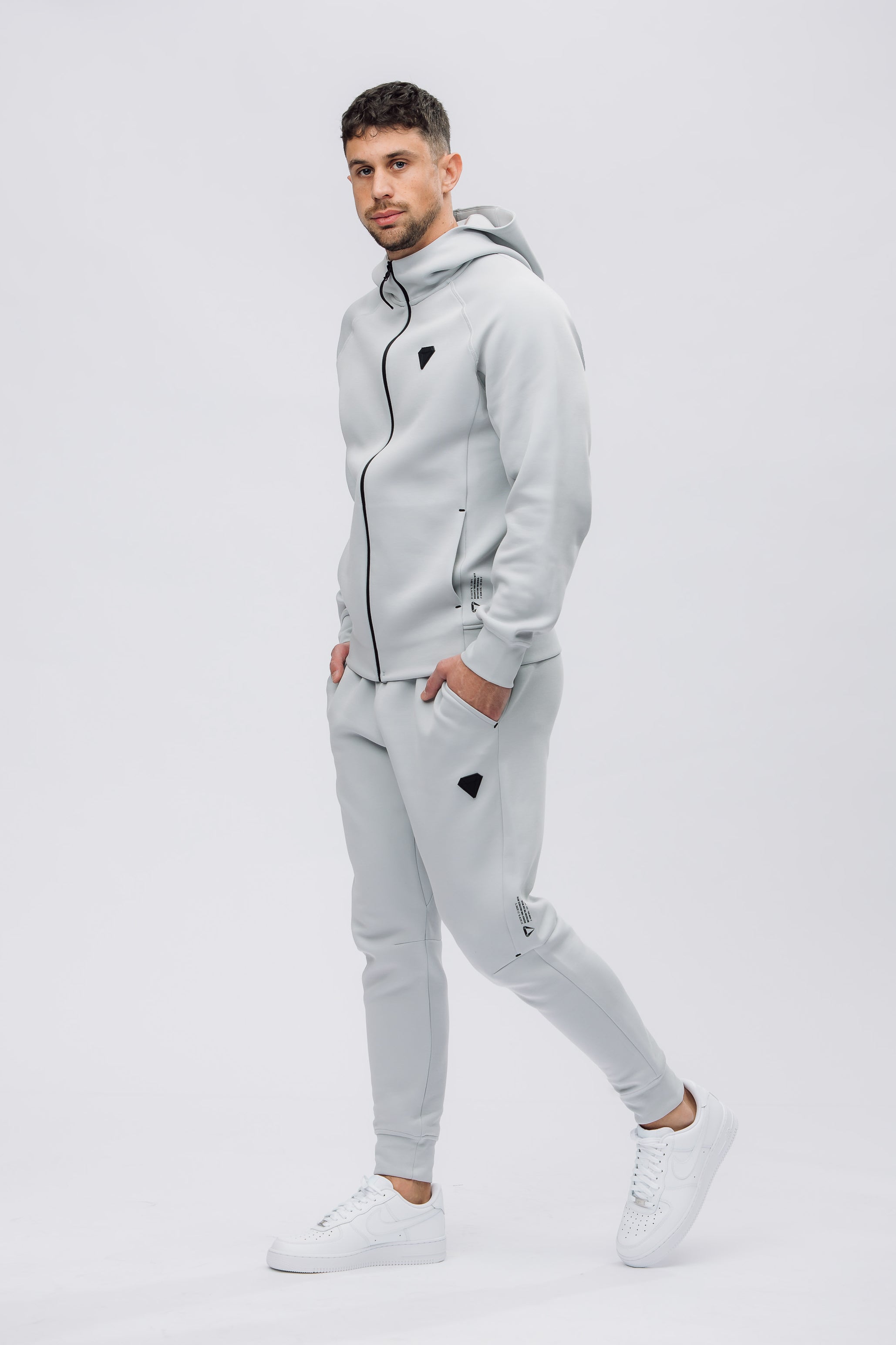 TECHFIT PÁNSKÁ TEPLÁKOVÁ SOUPRAVA - WOLF GREY (2-KUSY)