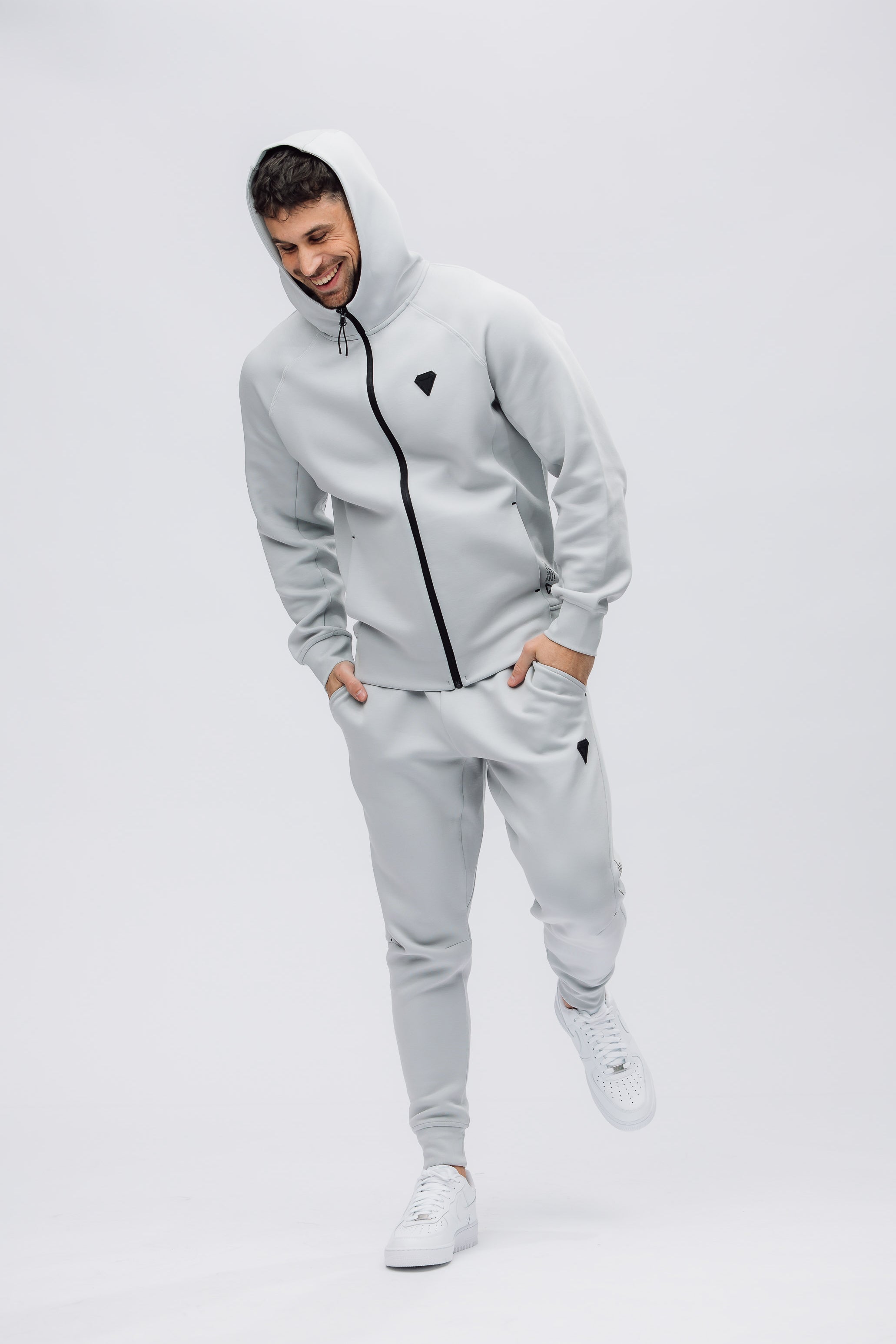 TECHFIT PÁNSKÁ TEPLÁKOVÁ SOUPRAVA - WOLF GREY (2-KUSY)