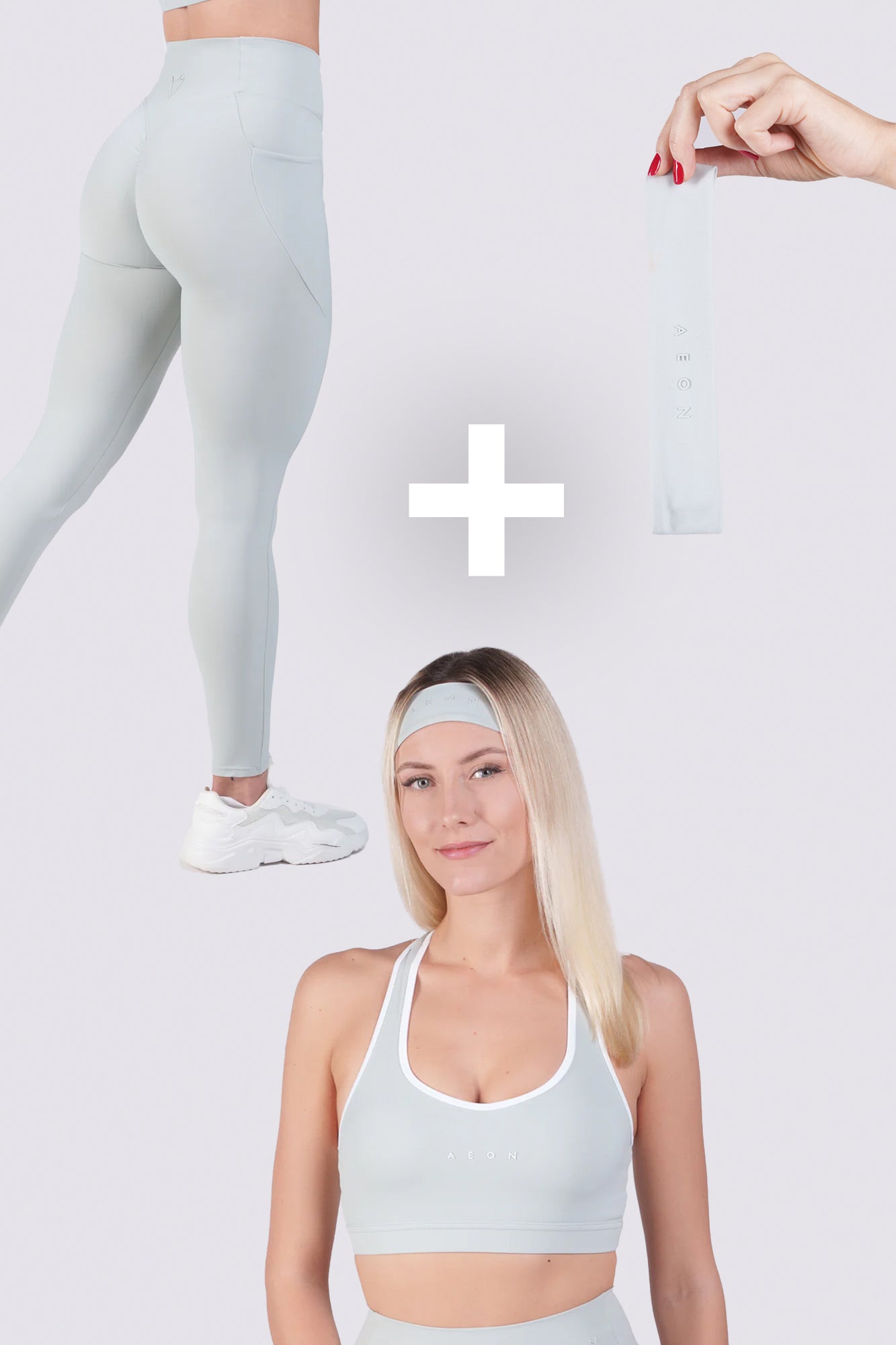 SECOND SKIN SADA - DOVE GREY (3-KUSY)