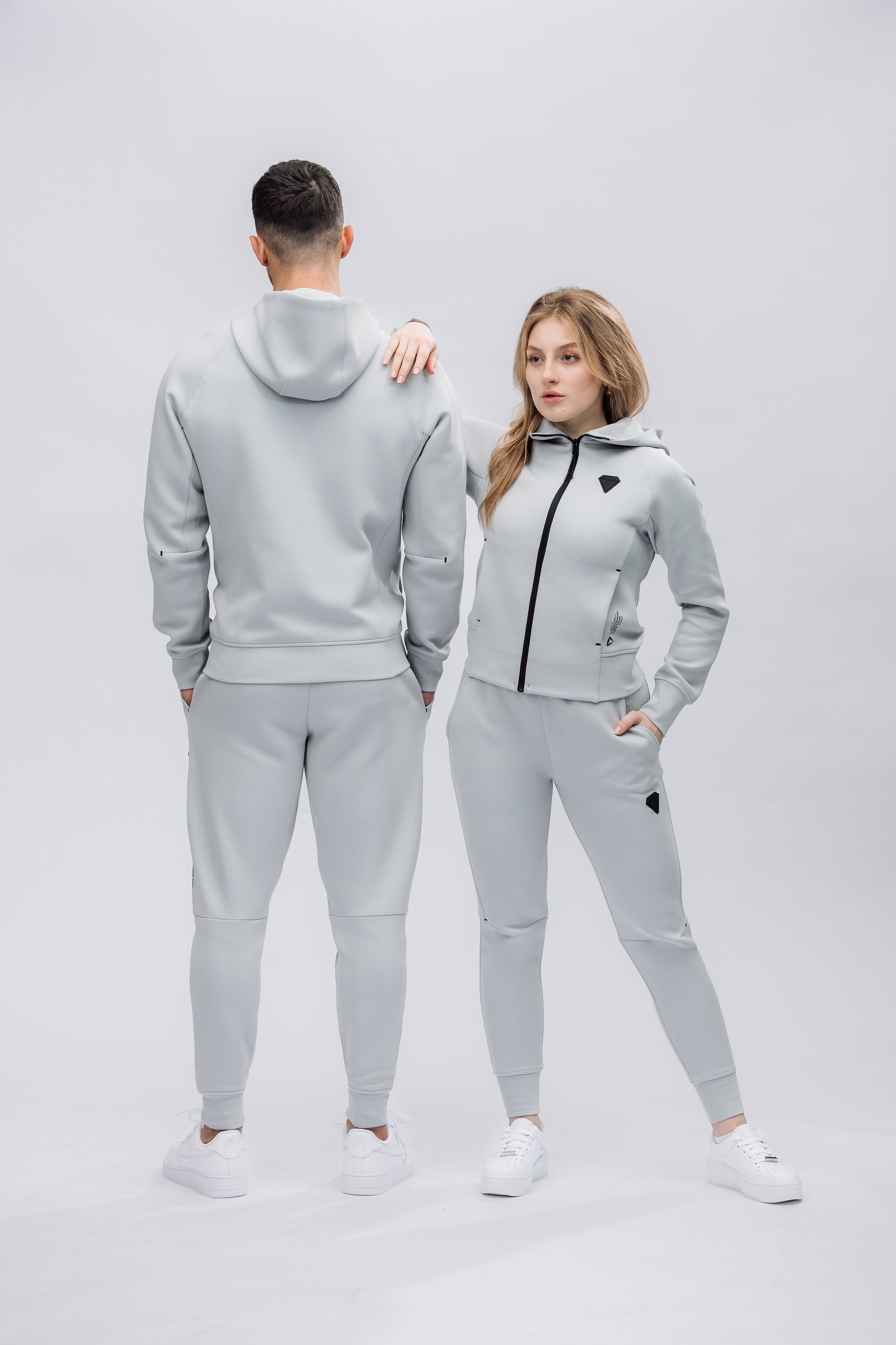 TECHFIT PÁNSKÁ TEPLÁKOVÁ SOUPRAVA - WOLF GREY (2-KUSY)