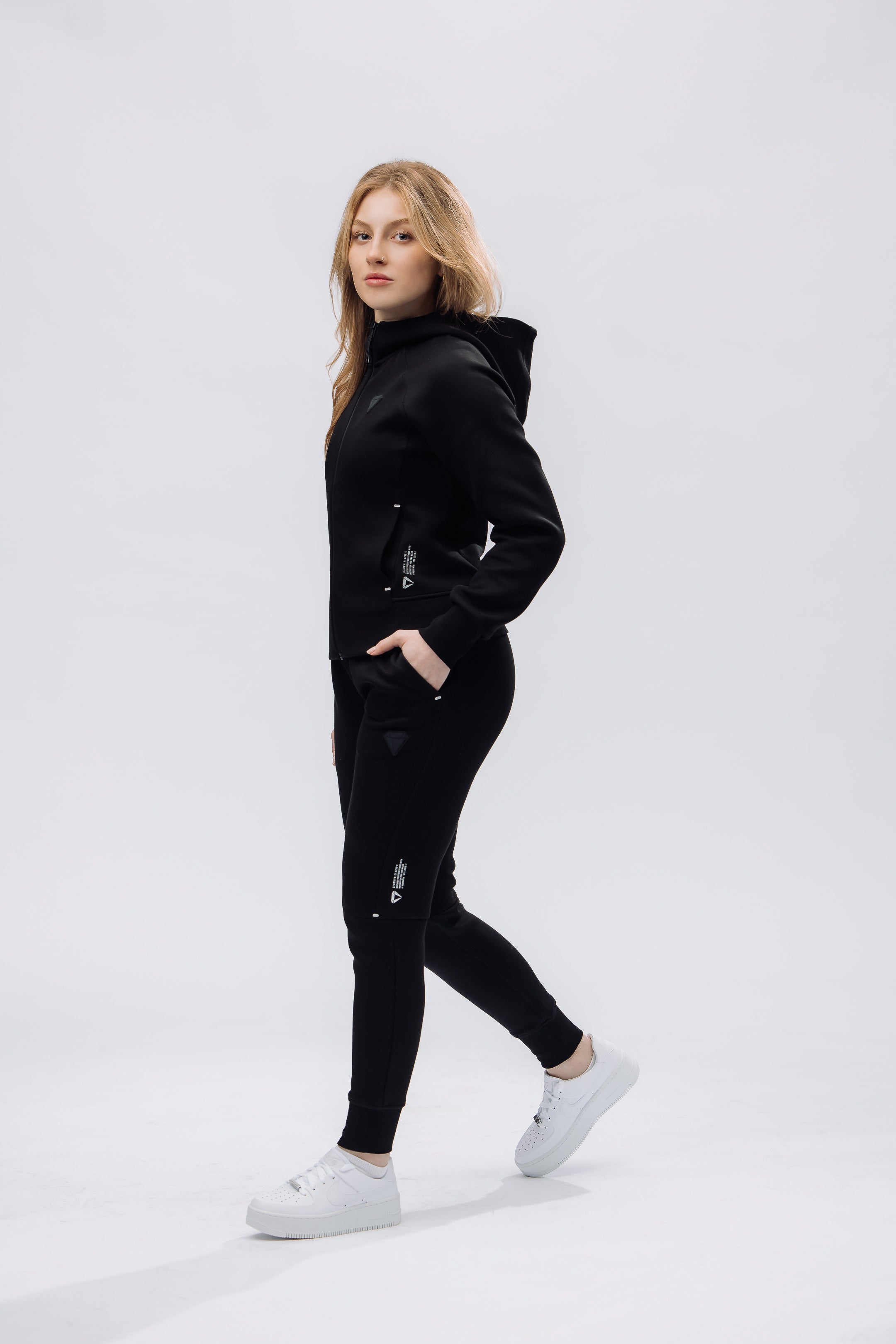 TECHFIT DÁMSKÁ TEPLÁKOVÁ SOUPRAVA - BLACK (2-KUSY)