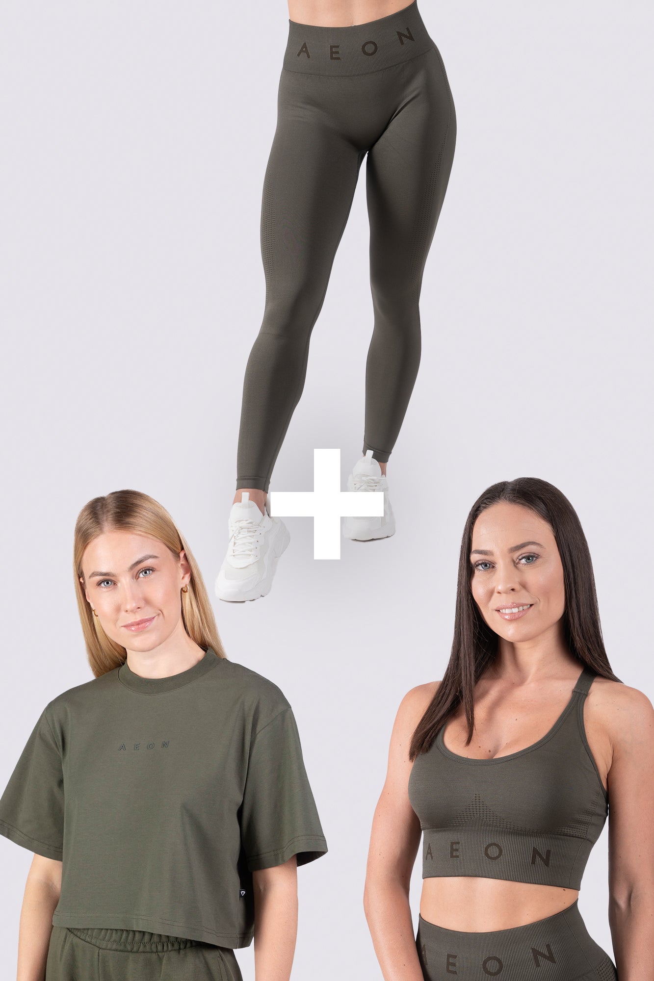 ELEVATE SADA - OLIVE (3-KUSY)