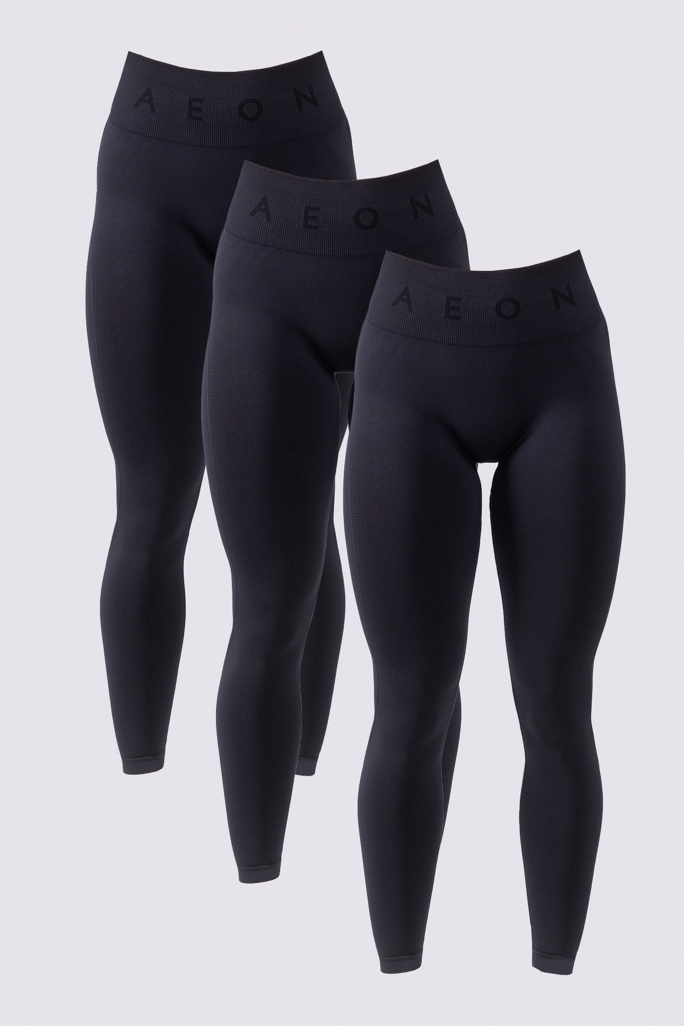 ELEVATE LEGÍNY SET - BLACK (3-KUSY)