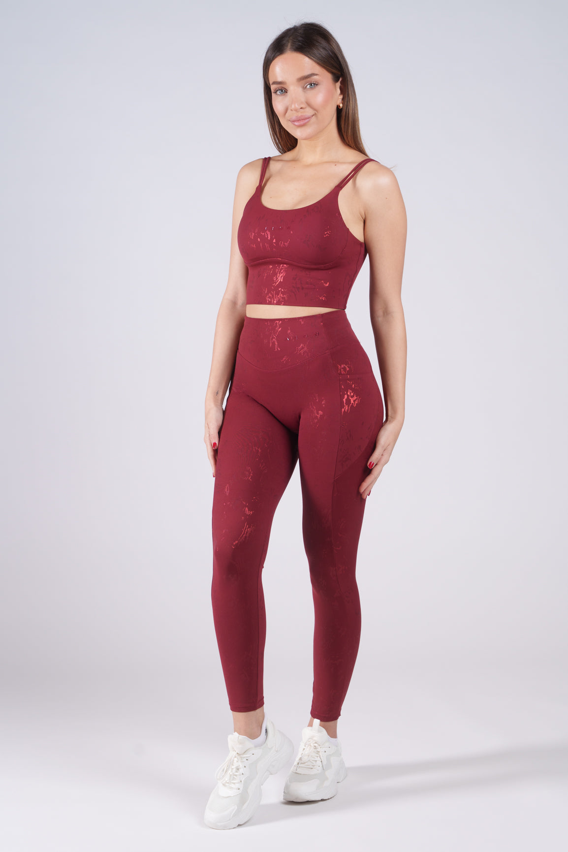 SECOND SKIN SADA - WINE GLOW (2-KUSY)